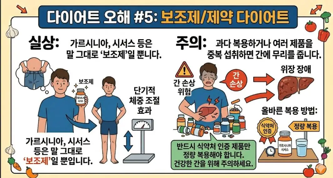 다이어트 상식 보조제